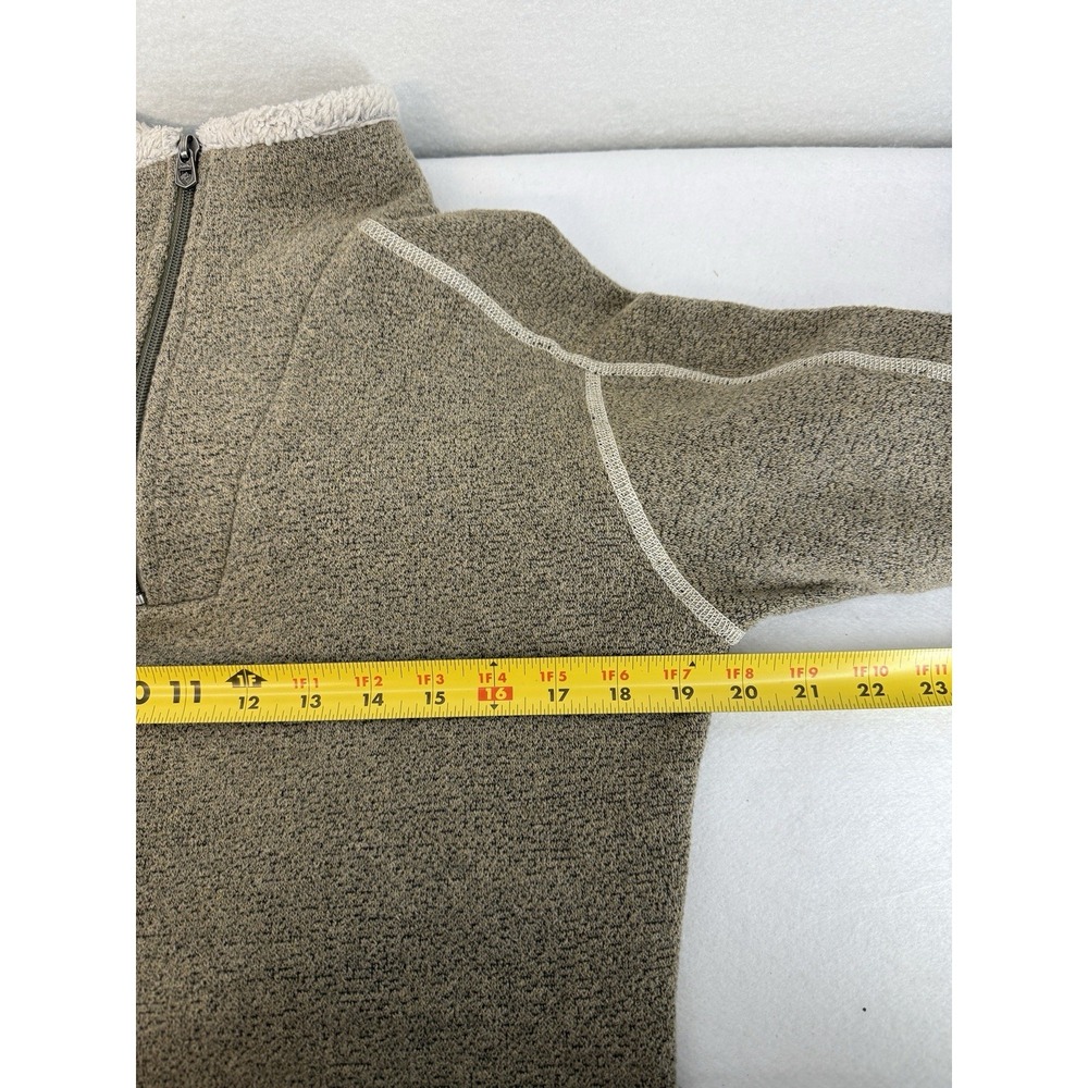 Kühl Men's Oatmeal Alfpaca Europa Fleece 1/4 Zip Size Small EUC - Picture 8 of 9